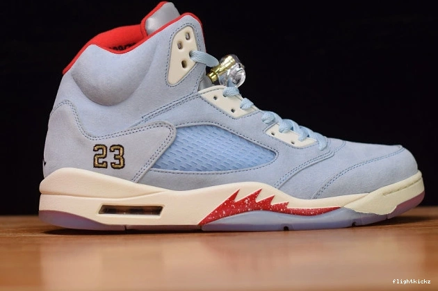 Room Air Jordan 5 Ice x JSP Blue Trophy CI1899-400 1027